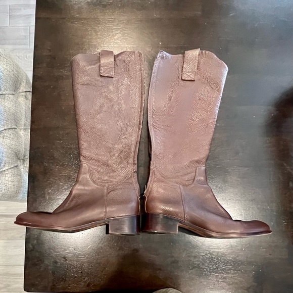 Vintage Vince Camuto leather riding boots size 8.5 - Picture 2 of 5